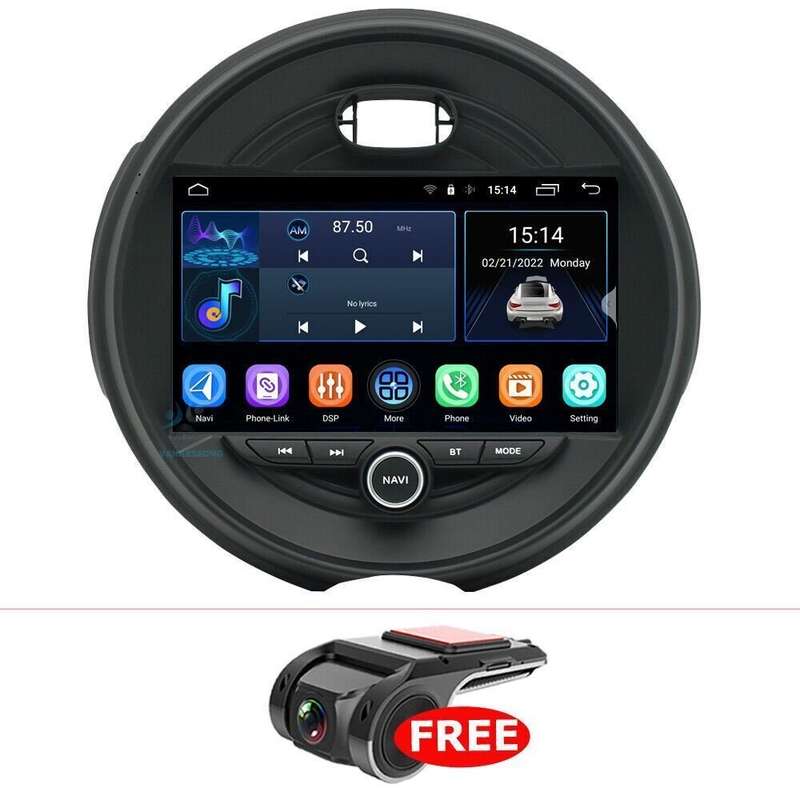 For BMW Mini 2014-2020 Car Stereo CarPlay GPS Sat Nav 9"Android10 DAB+Radio 32GB