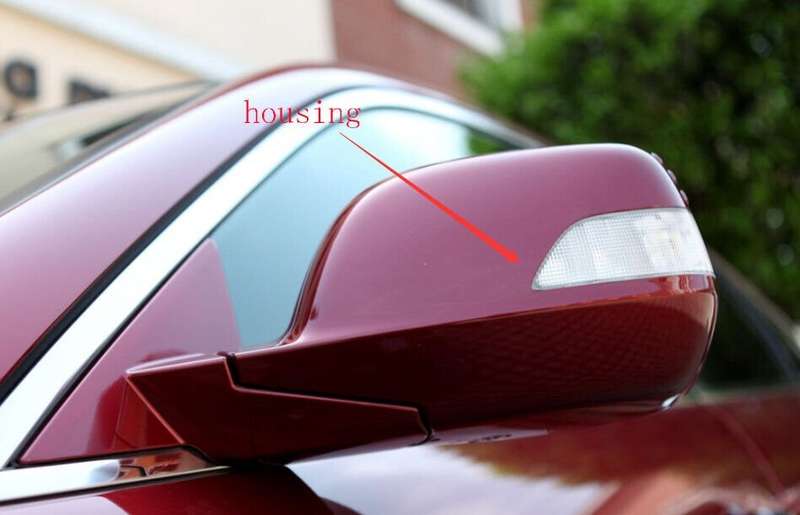Side View Mirror Housing Brand New Red Left For 2011-2016 Honda Crosstour TF