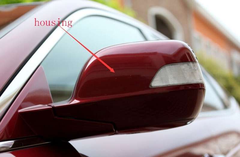 Side View Mirror Housing Brand New Red Left For 2011-2016 Honda Crosstour TF