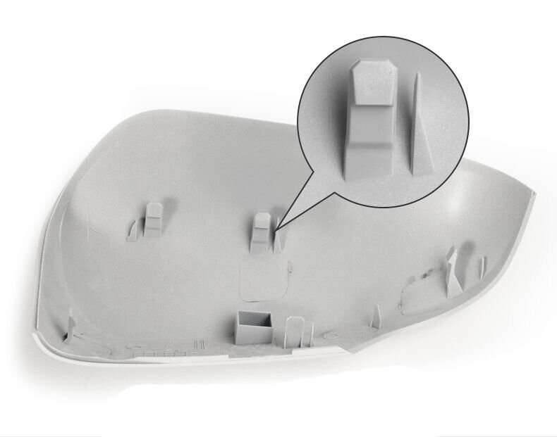 For 2014-2018 Toyota Corolla Side View Mirror Housing Silver Left Factory Direct