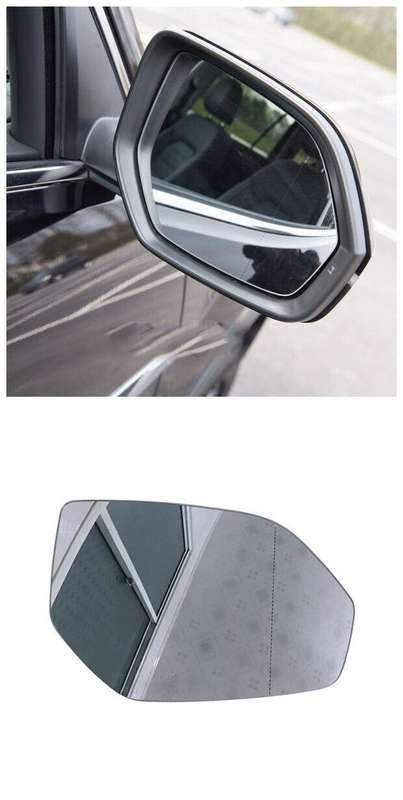 Side View Mirror Glass Heating Right Part 1PC For 2017-2020 Volkswagen Teramont