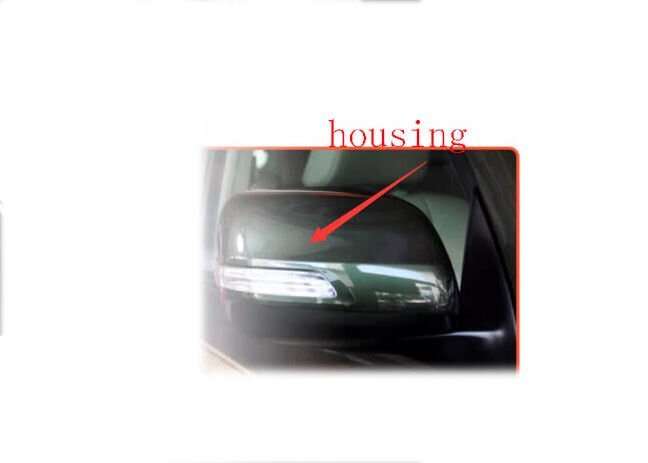 Side View Mirror Housing Green Right For 2010-2016 Toyota Land-Cruiser J70 SUV