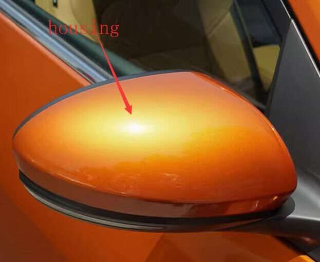 Side View Mirror Housing Orange Right Part For 19-23 Nissan Sylphy B18Z Sedan