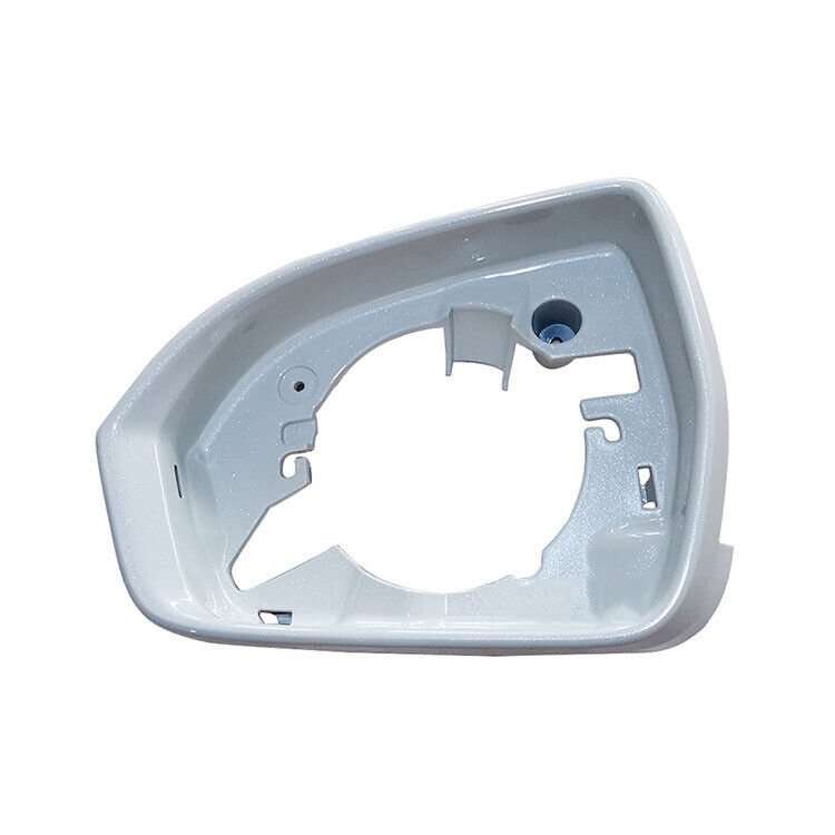 Left White Front Side Mirror Housing Frame 1PC For 2015-2018 Lincoln MKX SUV