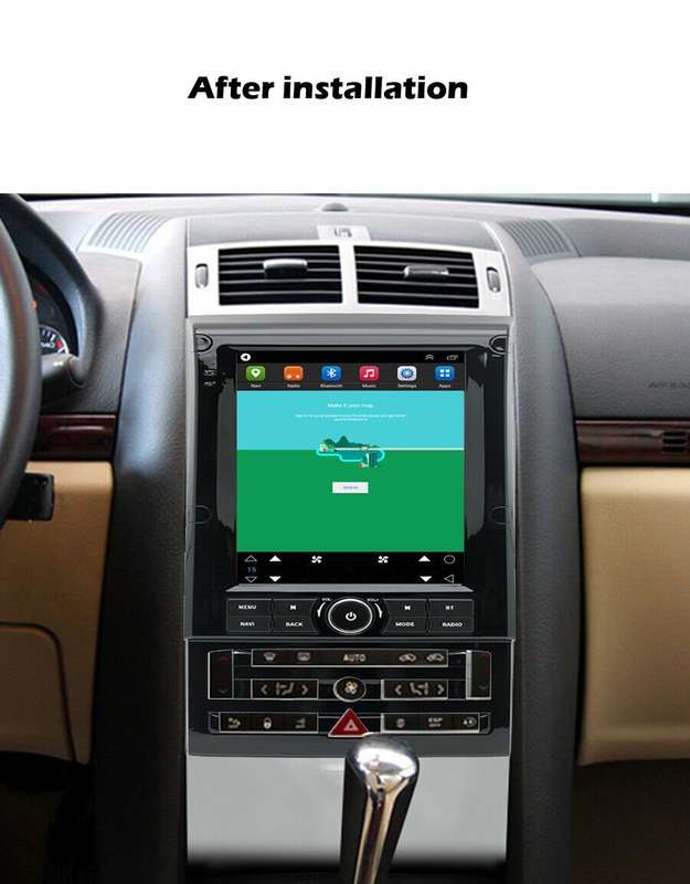9.7'' For Peugeot 407 2004-2011 CarPlay DAB Radio Stereo Wifi Video GPS Android