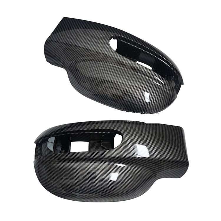 For 03-10 Mercedes Viano W639 Side View Mirror Housing ABS Carbon Fiber 2 Pcs