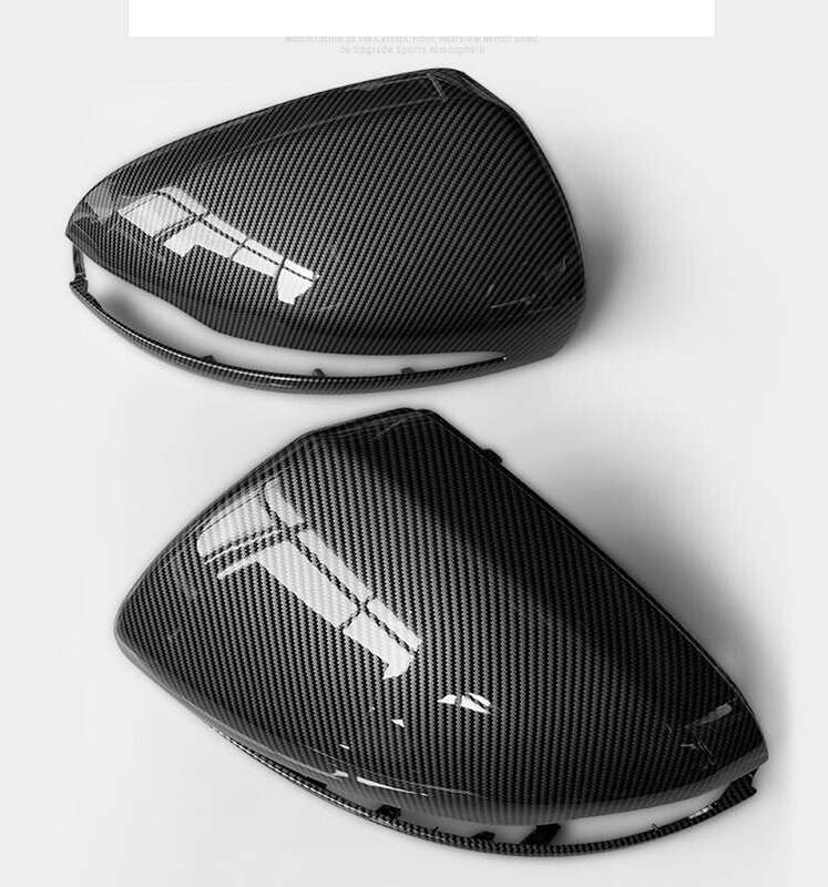 For 14-19 Mercedes-Benz S-Class Side View Mirror Housing Carbon Fibre 2 Pcs