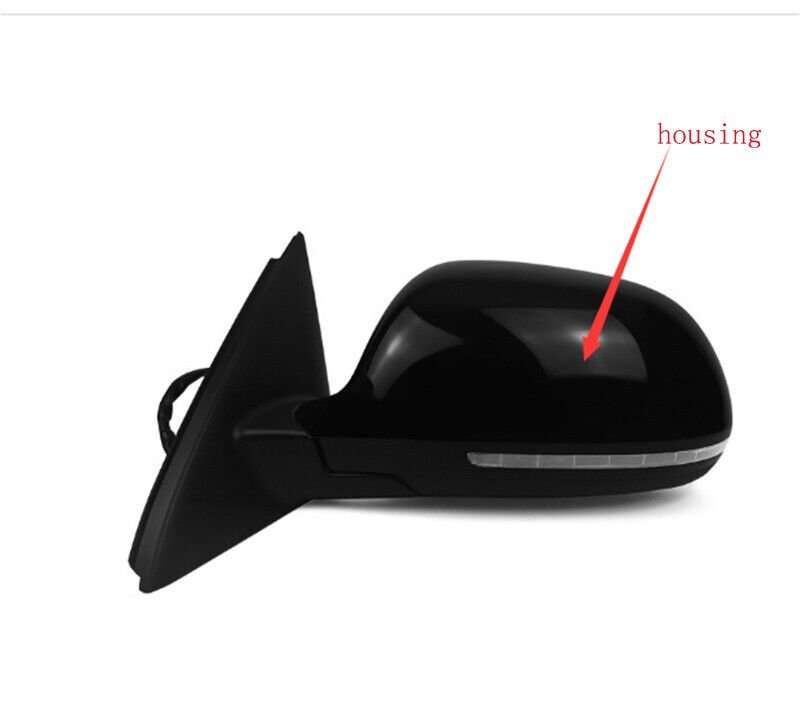For 13-18 Audi Q3 Side View Mirror Housing Factory Direct Hot Sale Black Left