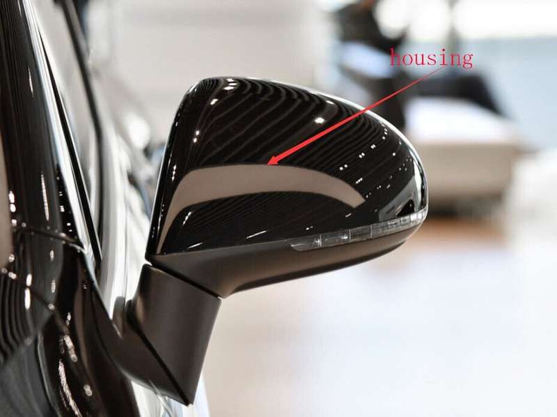 Side View Mirror Housing Ending Sale SUV Black Left For 2011-2018 VW Touareg 7P