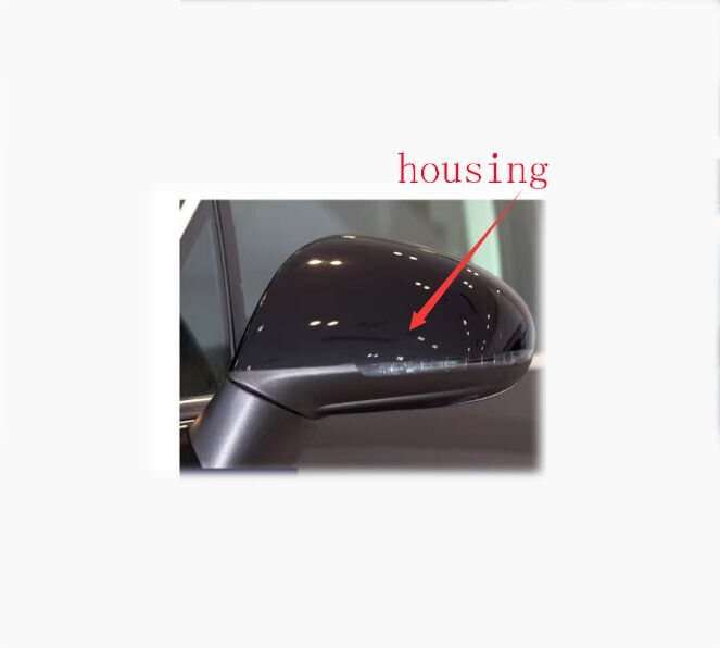 Side View Mirror Housing Ending Sale SUV Black Left For 2011-2018 VW Touareg 7P