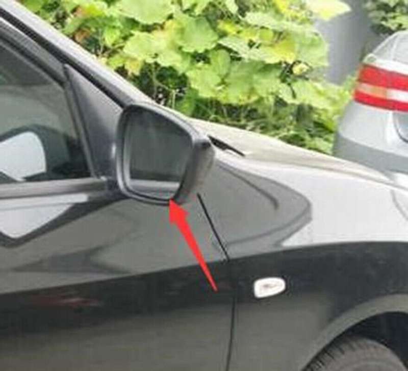 Right Black Front Side Mirror Housing Frame For 2011-2016 Hyundai Elantra Sedan