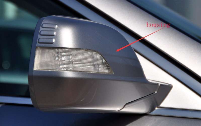 Side View Mirror Housing Brand New Silver Right For 11-16 Honda Crosstour TF