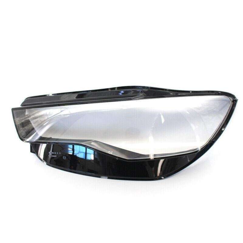 Fit Audi A6 16-18 Headlight Glass Headlamp Lens Cover Left Side