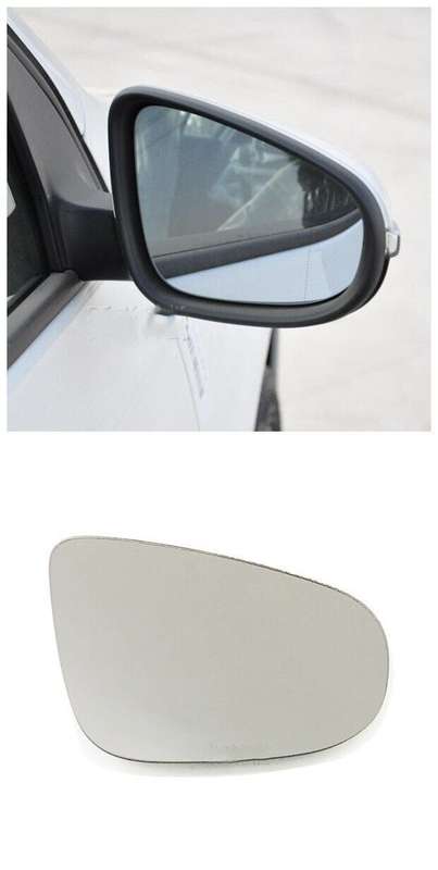 Side View Mirror Glass Heating Right 1PC For Volkswagen Golf 6 GTI R20 Touran