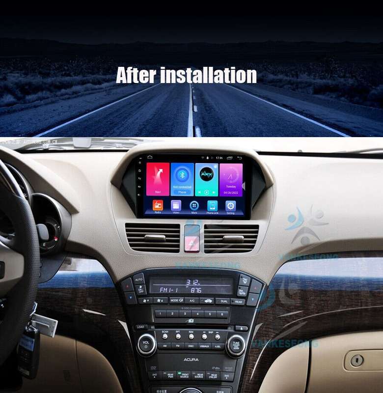 9" Android 12 DAB+Radio GPS Sat Nav CarPlay For Honda Acura 2007-2013 Car Stereo