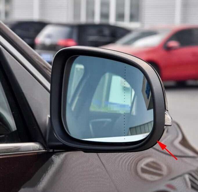 Right Black Car Front Side Mirror Housing Frame For 2011-2017 Volvo S60 Sedan
