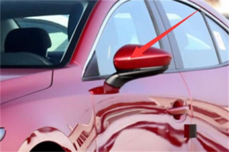 For 2020-2021 Mazda Axela Side View Mirror Housing Red Left Factory Direct Part