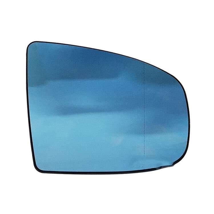 Blue Side View Mirror Glass Heating Right For 2007-2014 BMW X5 E70 X6 E71 E72