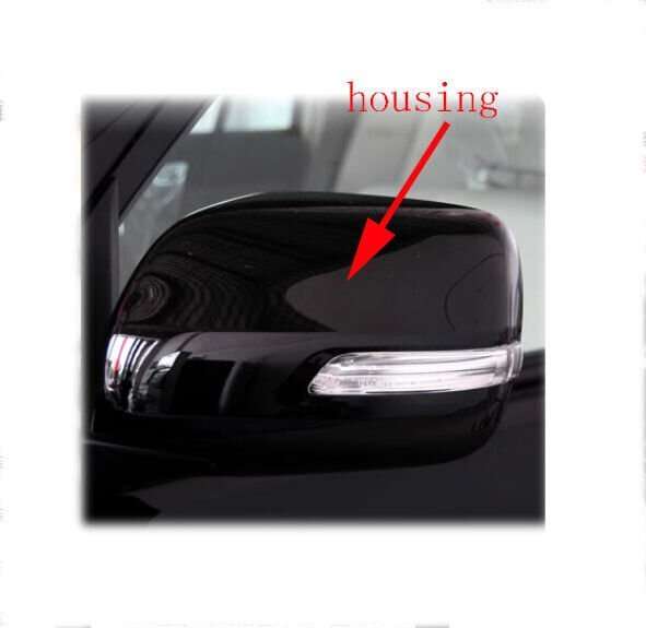 Side View Mirror Housing Black Left For 2010-2016 Toyota Land-Cruiser J70 SUV
