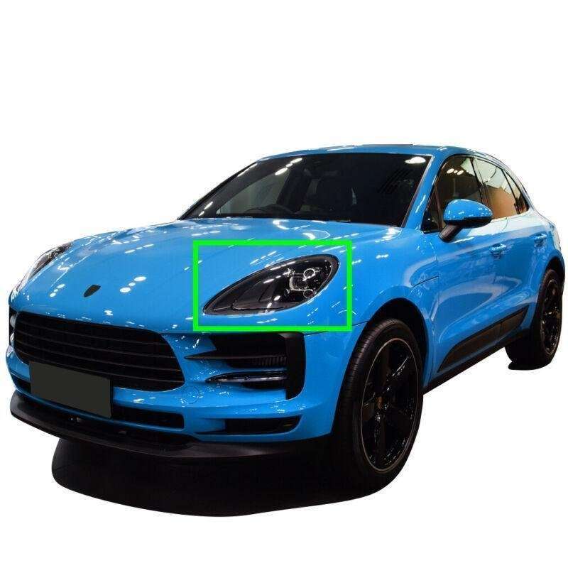 For Porsche Macan 2018 2019 2020 2021 Headlight Headlamp Cover Lens Left Side