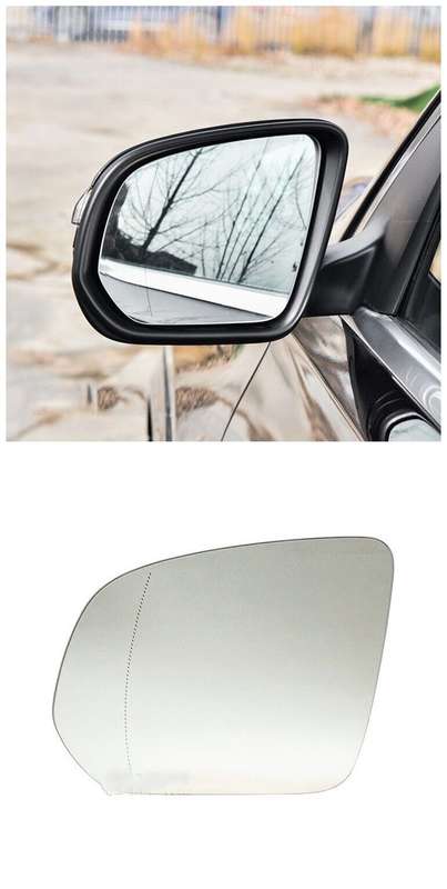Side View Mirror Glass Heating Left 1PC For Mercedes-Benz W167 GLE GLS W464