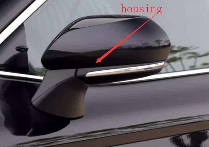 Side View Mirror Housing Ending Sale Black Left For 18-23 Toyota Camry V7 Sedan