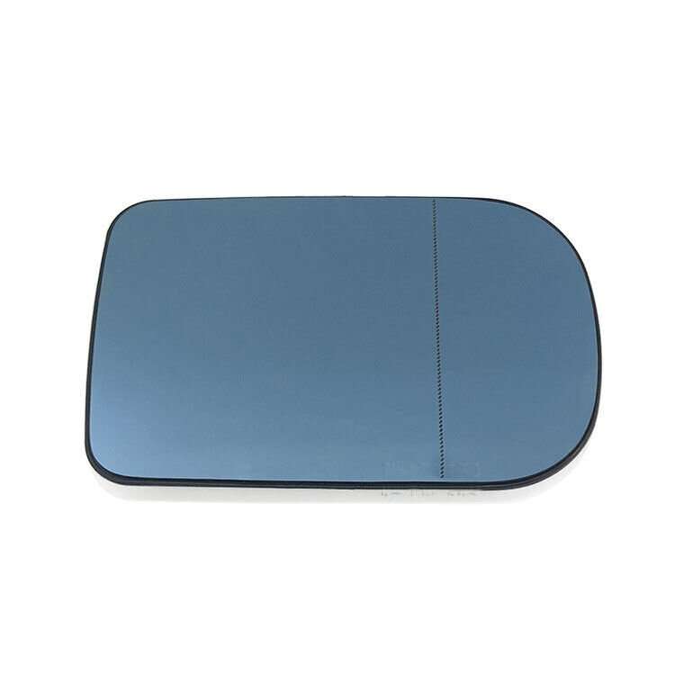 Blue Side View Mirror Glass Heating Both For 1995-2000 BMW 5 7 Series E38 E39