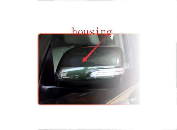 Side View Mirror Housing Green Left For 2010-2016 Toyota Land-Cruiser J70 SUV