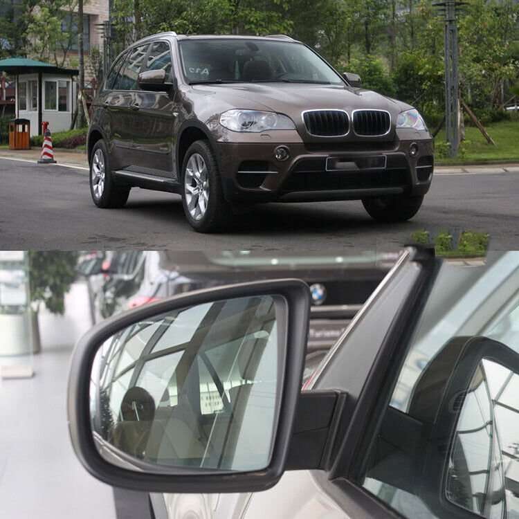 Side View Mirror Glass Heating Left 1PC For 2007-2014 BMW X5 E70 X6 E71 E72
