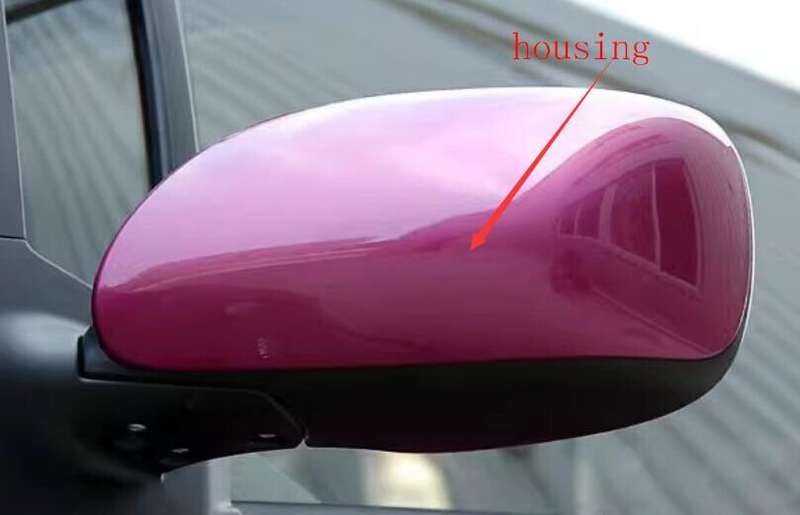 Side View Mirror Housing Purple Left For 2008-2013 Toyota Yaris P9 Hatchback