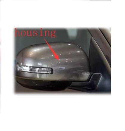 Side View Mirror Housing Brown Right 1X For 12-16 Mitsubishi Outlander GF_W SUV