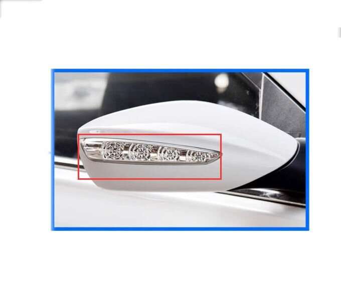 For 2011-2016 Hyundai Sonata 8 YF Sedan Side Mirror Turn Signal Light Right Part