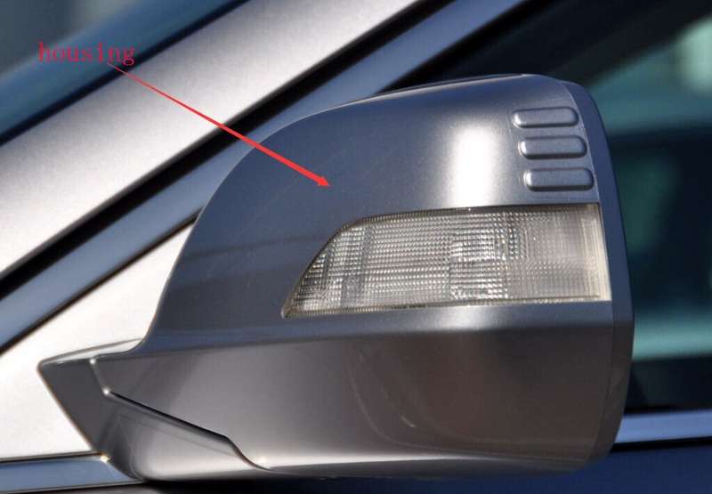 Side View Mirror Housing Brand New Silver Left For 11-16 Honda Crosstour TF