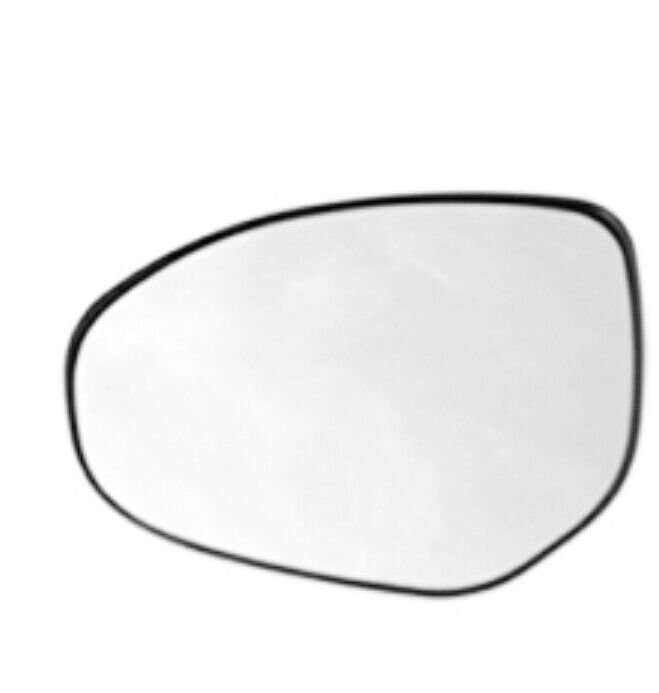 Side View Mirror Glass Reversing Lens Replacement Left Part 1PC For Mazda 2