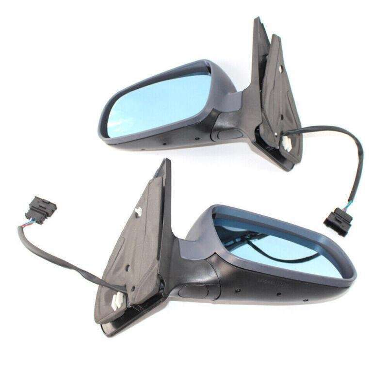 Pair of Wing Side DOOR MIRROR ASSEMBLY For Volkswagen VW Golf Bora MK4