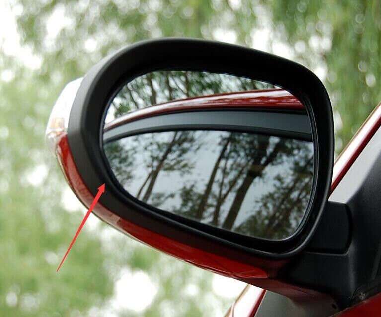 Left Black Front Side Mirror Housing Frame For 2008-2010 Hyundai Elantra Sedan