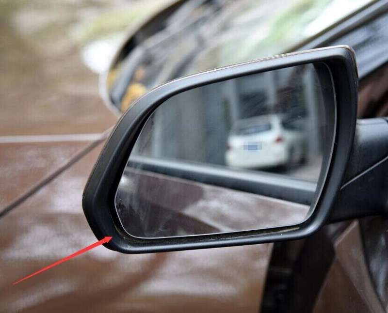 Left Black Car Front Side Mirror Housing Frame For 2014-2017 Hyundai IX25 SUV