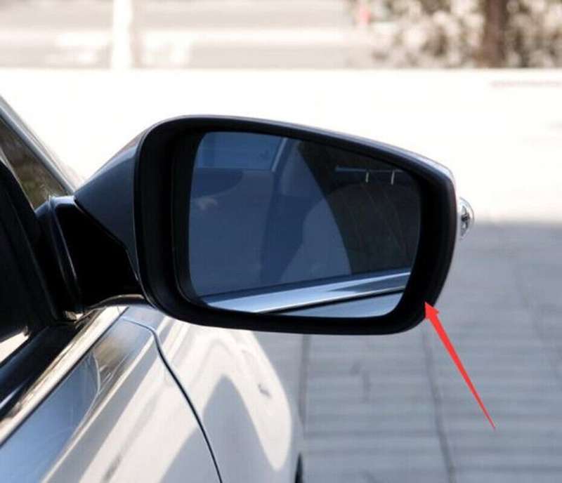 Right Black Front Side Mirror Housing Frame For 11-14 Hyundai Sonata 8th Sedan