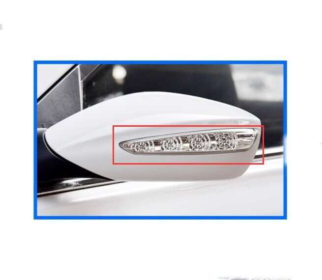 For 2011-2016 Hyundai Sonata 8 YF Sedan Side Mirror Turn Signal Light Left Part