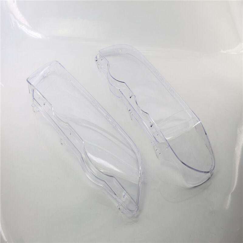 Pair of Headlight Lens Lampshade Cover For BMW E53 X5 1999-2003