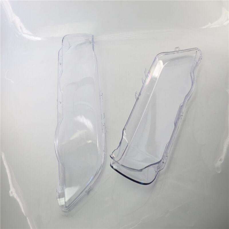 Pair of Headlight Lens Lampshade Cover For BMW E53 X5 1999-2003
