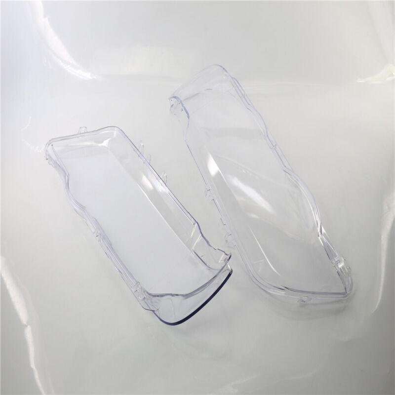Pair of Headlight Lens Lampshade Cover For BMW E53 X5 1999-2003