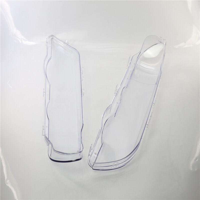Pair of Headlight Lens Lampshade Cover For BMW E53 X5 1999-2003