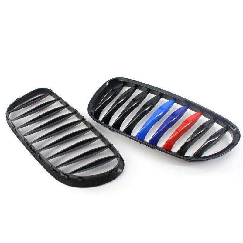 1 Pair M-Color Gloss Black Kidney Grille for BMW Z4 E85 E86 03-08 Cool&amp;Elegant
