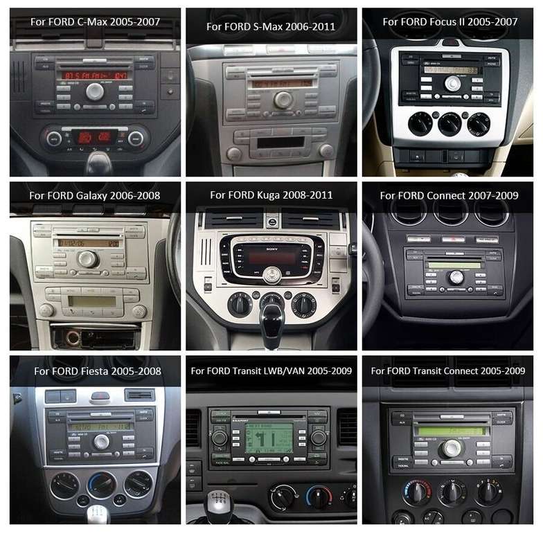 DAB+ Android Auto Radio For Ford Transit Mk7 Wireless CarPlay GPS Stereo Sat Nav