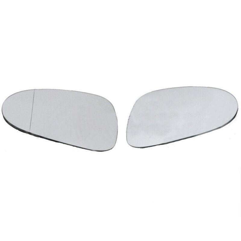 Wing Mirror Glass Heated w/ Backing Plate For VW Touareg 2011-2018 Pair