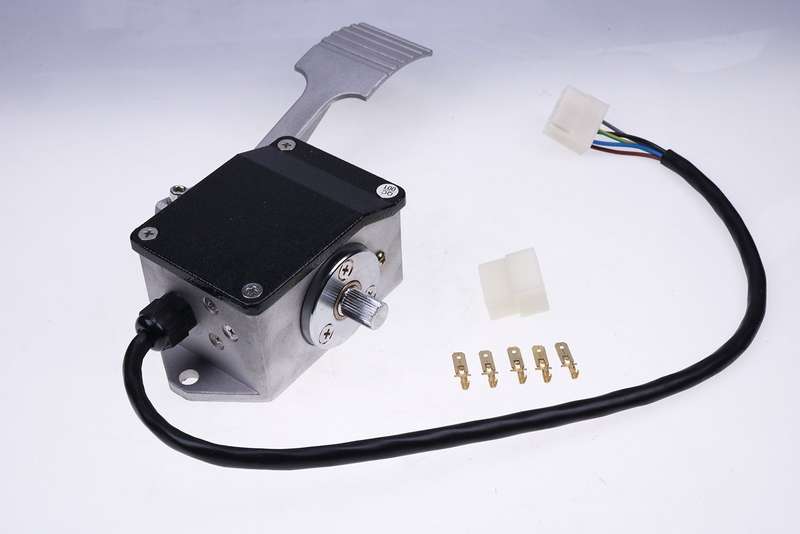 0-5K Throttle Foot Pedal EFP713-0502 5Wires Compatible with Curtis EV Golf Cart