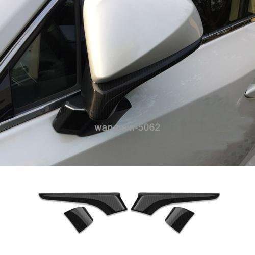 For LEXUS RX350 450h 2016-2019 Carbon Fiber Side Door Rearview Mirror Cover Trim