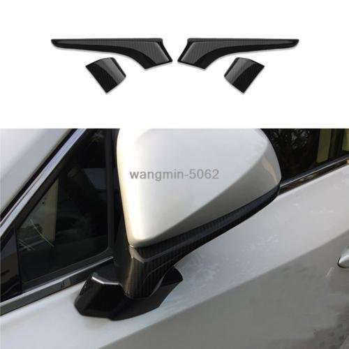 For LEXUS RX350 450h 2016-2019 Carbon Fiber Side Door Rearview Mirror Cover Trim