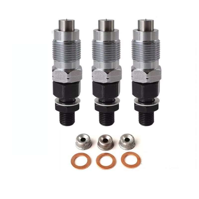 3Pcs Fuel Injector Compatible Kubota L2500 L2600 L2800 L3000 L3300 L3400 L3830